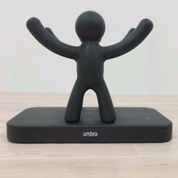 Modern Umbra‎ Buddy Napkin Holder Black Designed by Alan Wisniewski - Picture 1 of 9